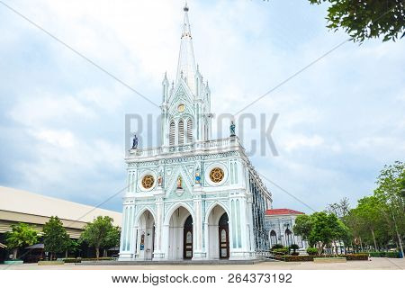 Nativity Of Our Lady Cathedral In Bang Nok Khwaek, Samut Songkhram, Thailand