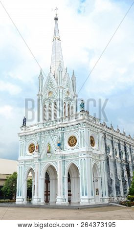 Nativity Of Our Lady Cathedral In Bang Nok Khwaek, Samut Songkhram, Thailand