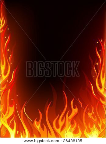 Flame card