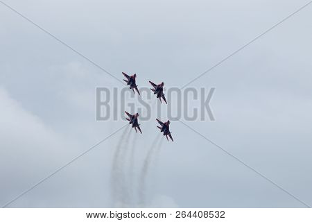 City: Kostroma. State: Kostroma. Country: Russia. Aviation Group Of Aerobatics Of The Air Force Of R
