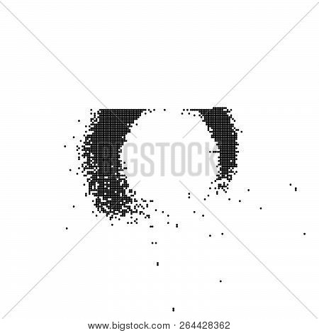 Halftone Background Seamless Pattern.