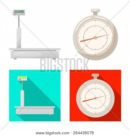Vector Illustration Of Goods And Cargo Sign. Collection Of Goods And Warehouse Vector Icon For Stock