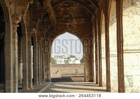 Architectural Elements Of A Decor Of A Tomb And The Mosque 