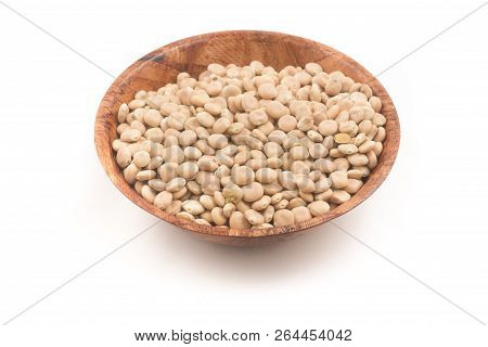 Raw Altramuces, Lupinus Albus Beans. Also Known As Tremoco And Lupini In A Bowl