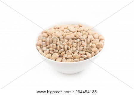 Raw Altramuces, Lupinus Albus Beans. Also Known As Tremoco And Lupini In A Bowl