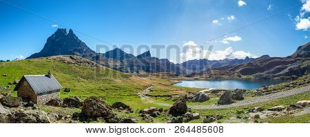A View Of Pic Du Midi Ossau, France, Pyrenees