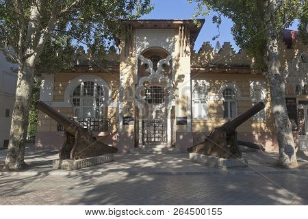 Evpatoria, Crimea, Russia - June 30, 2018: Museum Of Local Lore On Duvanovskaya Street In The Resort