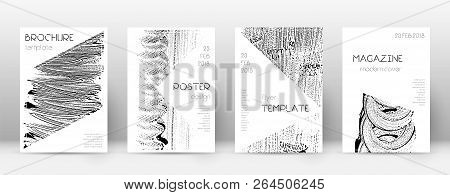Cover Page Design Template. Triangle Brochure Layout. Comely Trendy Abstract Cover Page. Soap Invert