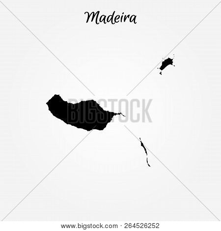 Map Of The Madeira. Vector. World Map
