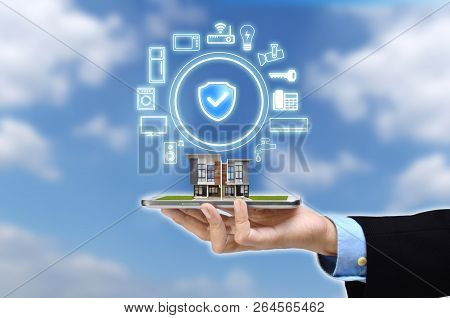 Internet Of Things And Smart Home Concept