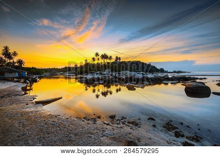 The Sunset Moment At Bintan Island Wonderful Indonesia