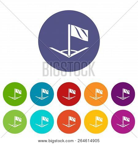 Angular Football Icon. Simple Illustration Of Angular Football Vector Icon For Web