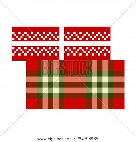 Two Christmas, New Year, Birthdaygifts Boxes Surprise Decoration