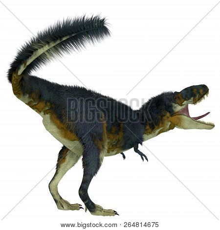 Daspletosaurus Dinosaur Tail 3d Illustration - Daspletosaurus Was A Carnivorous Theropod Dinosaur Th