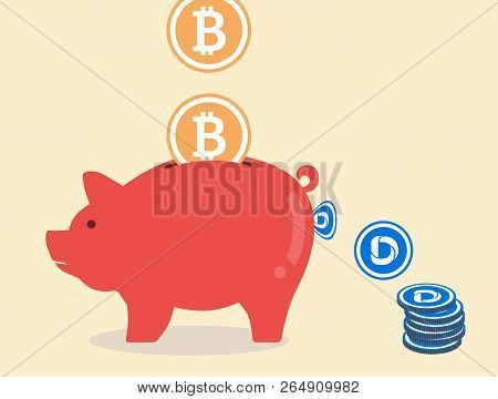 Convert From Bitcoin To Dascoin Via Piggy Bank
