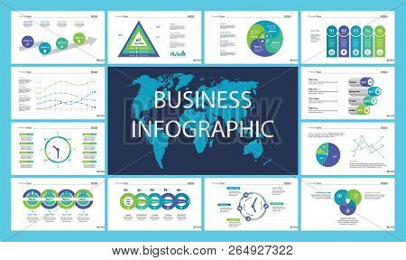 Business Inforgraphic Design Set For Management Concept. Can Be Used For Business Project, Annual Re