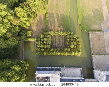 View Of The Marais Castle, Le Val-saint-germain, Essonne, France