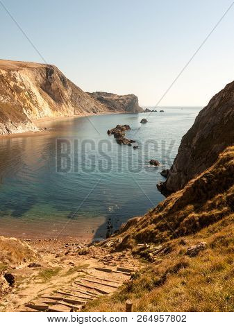 Durdle Door Nature Coastline Coast Sea Special Landscape Dorset South Tourists Tourism Rocks