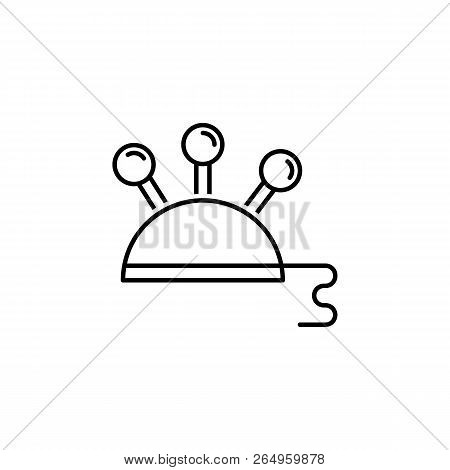 The Science Icon. Element Of Science Illustration. Thin Line Illustration For Website Design And Dev