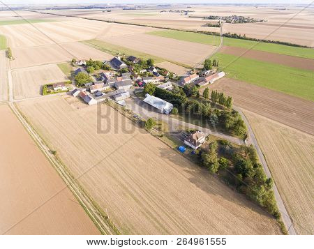 View Of Estouches In Essonne, Ile-de-france, France