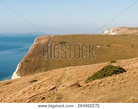 Durdle Door Nature Coastline Coast Sea Special Landscape Dorset South Tourists Tourism Hill