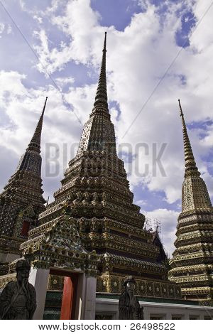 Pra-chetupon chrám Bangkok Thajsko