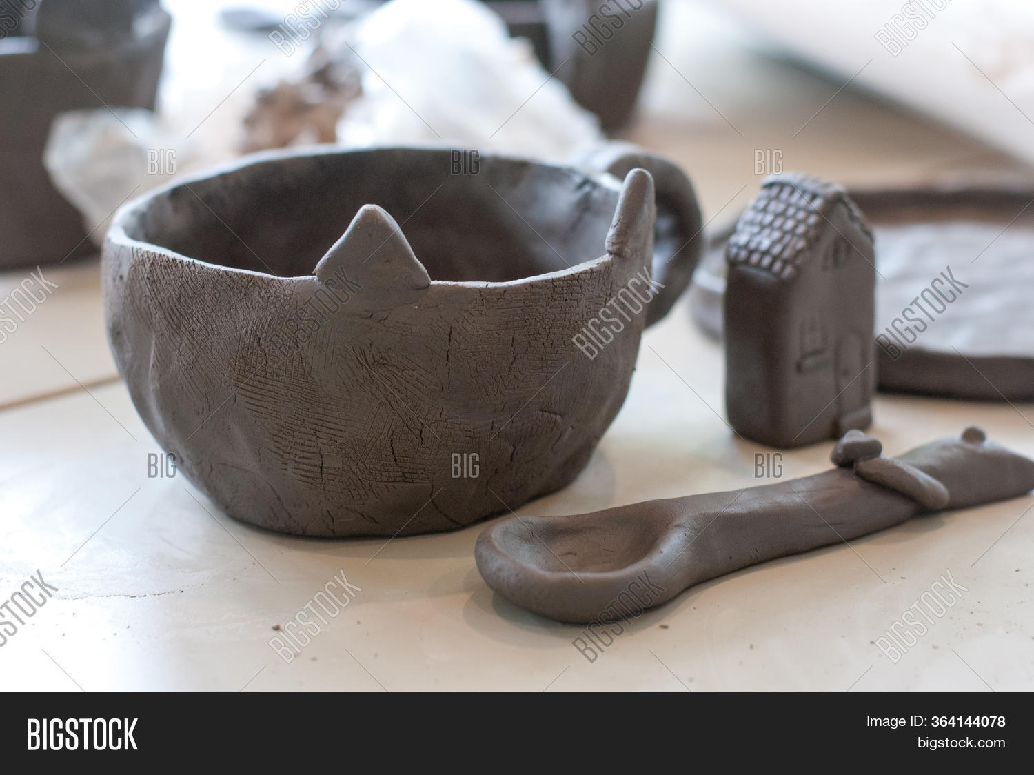 Unfinished Ceramic Image & Photo (Free Trial) Bigstock