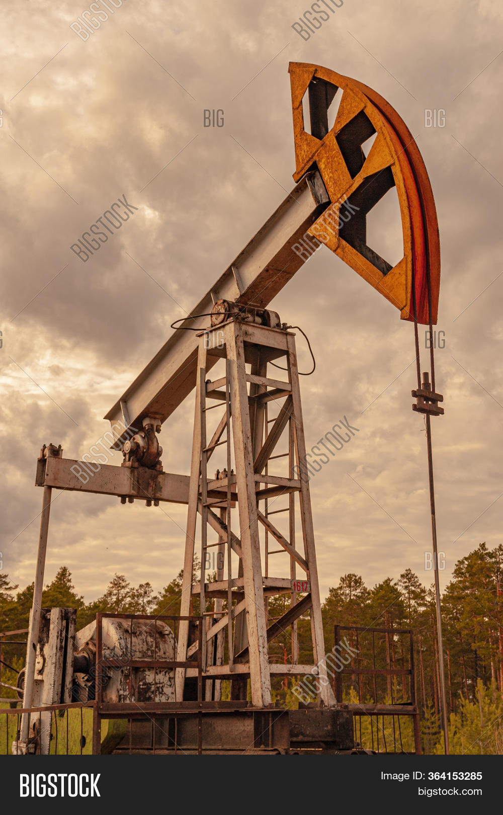 Oil Pump Rig. Oil Gas Image & Photo (Free Trial) | Bigstock