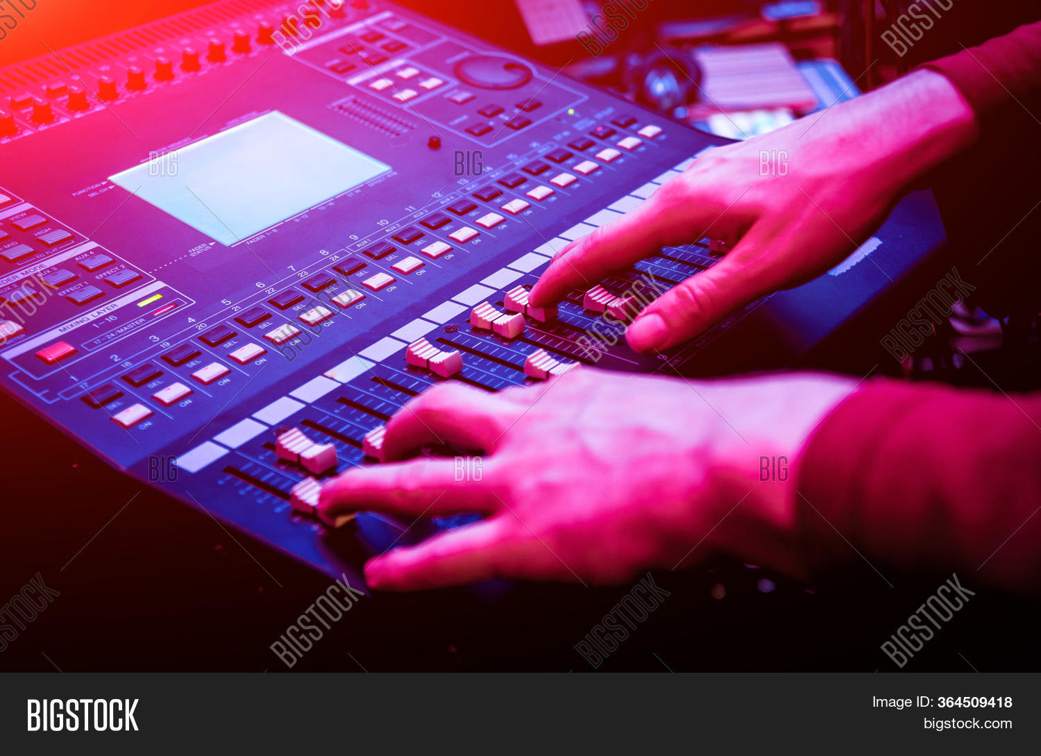 Sound Engineer Working Image & Photo (Free Trial) Bigstock