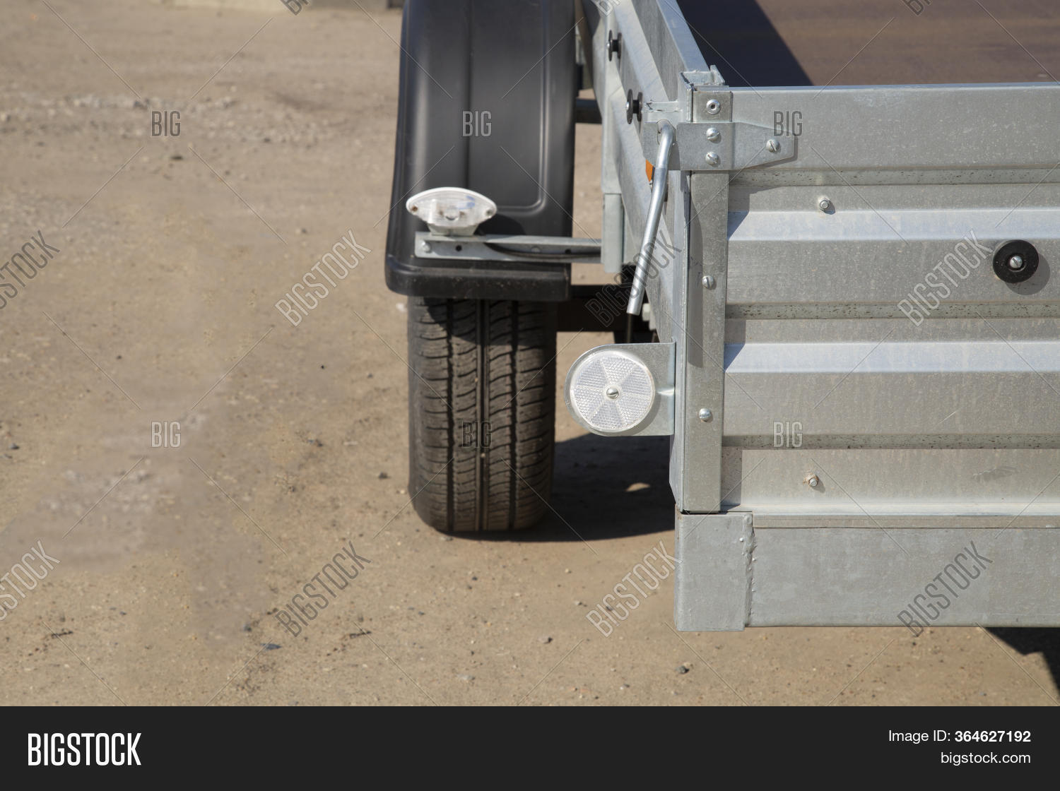 Car Open Trailer. Image & Photo (Free Trial) Bigstock