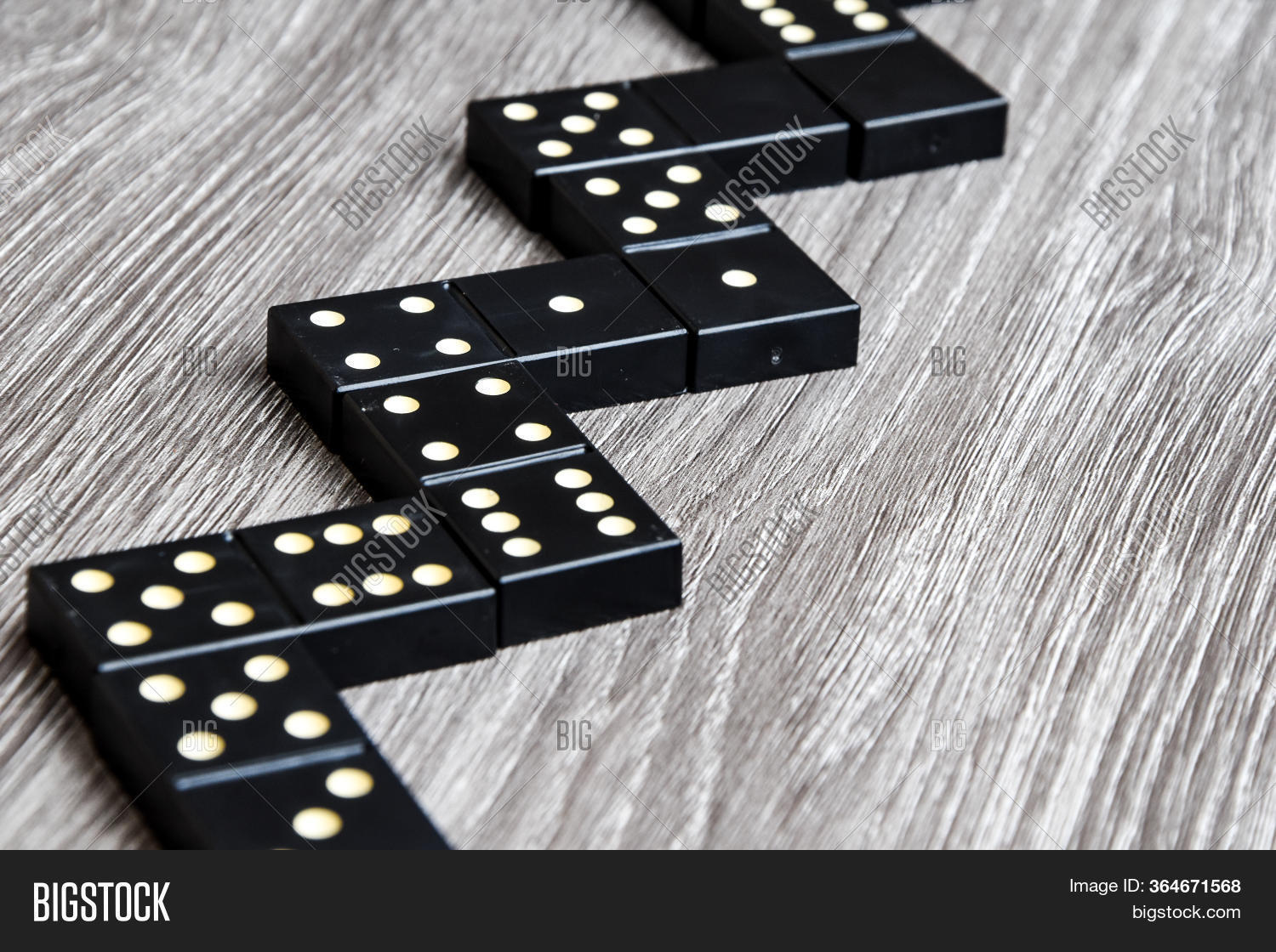 Black Domino Dice On Image & Photo (Free Trial) Bigstock