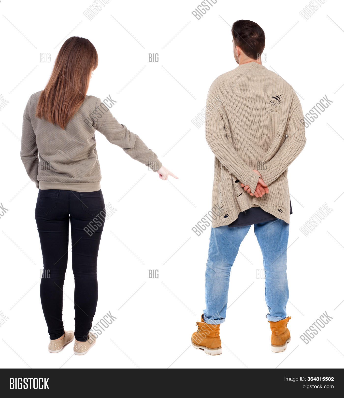 Back View Couple Image & Photo (Free Trial) | Bigstock
