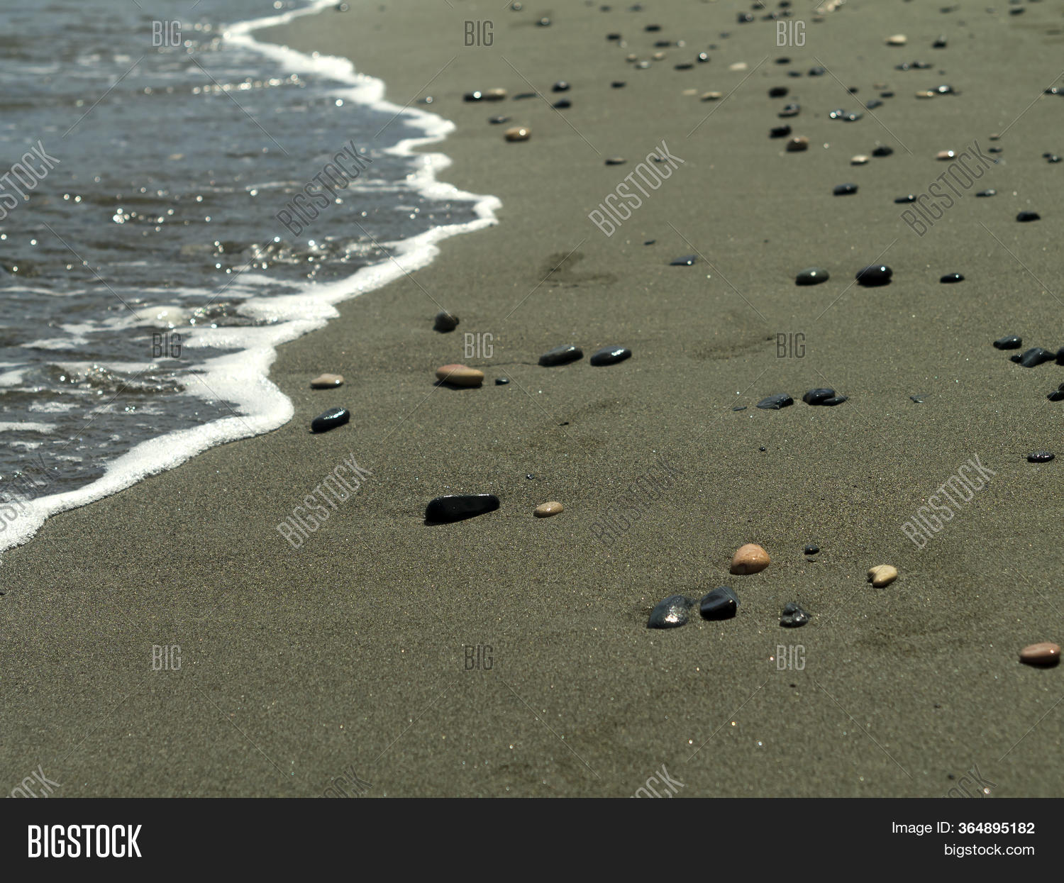 Wet Sand On Sea Beach Image & Photo (Free Trial) Bigstock