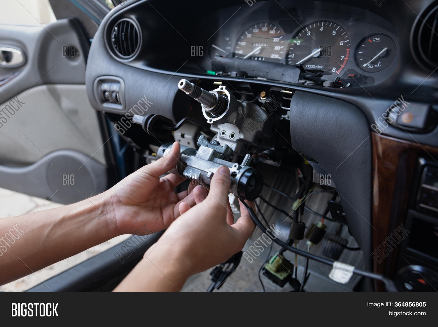Close Car Steering Image & Photo (Free Trial) Bigstock