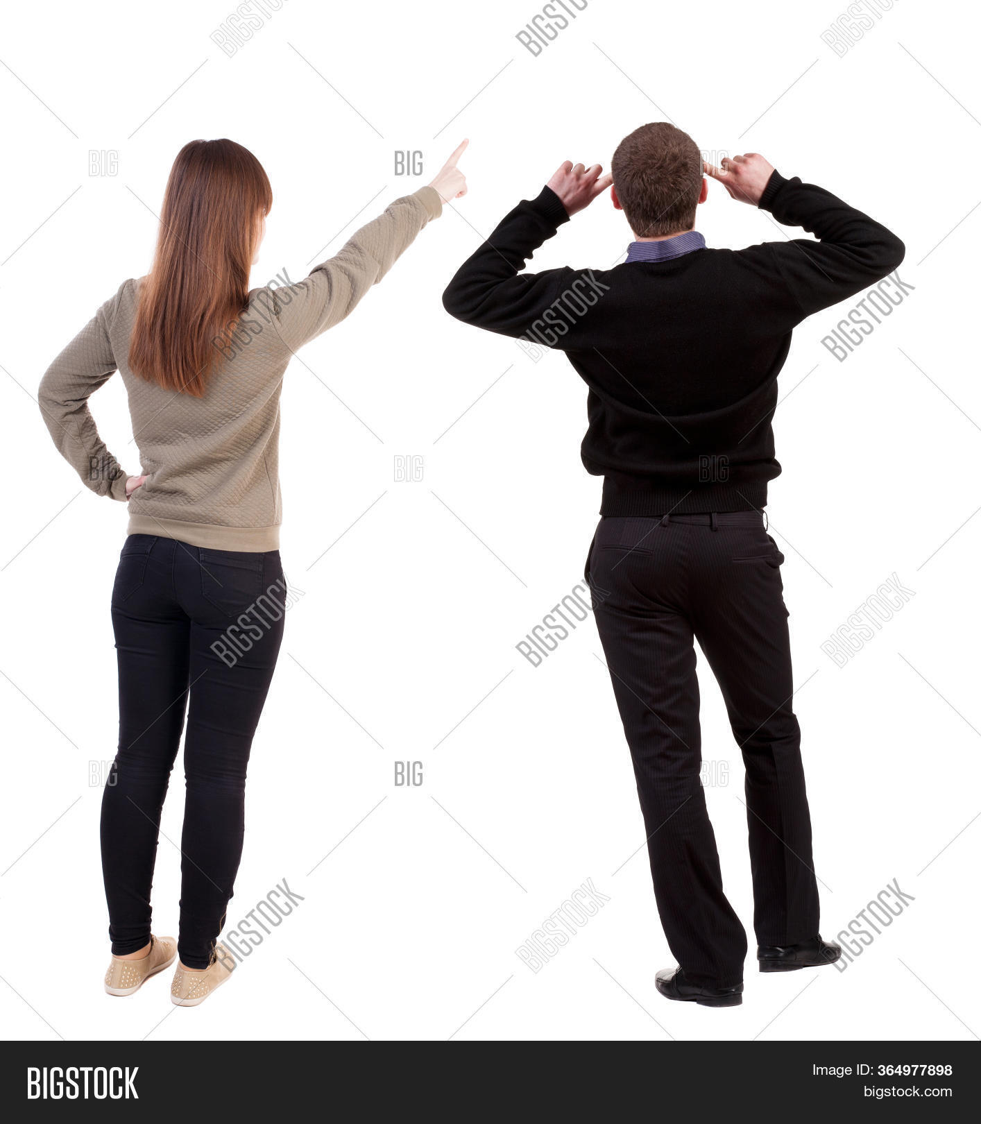 Back View Couple Image & Photo (Free Trial) | Bigstock
