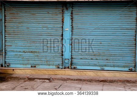 Shop Are Close During Lock Down In India Due To Covid-19 Pandemic