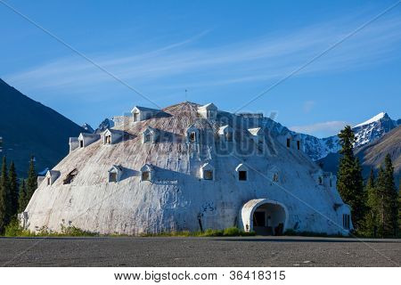 igloo on Alaska