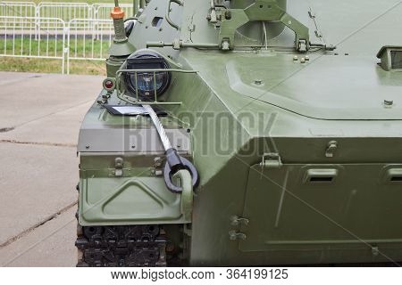 Sambek, Rostov Region, Russia, June 28, 2019: The 9p149 Shturm-s Is A Tank Destroyer System Based On