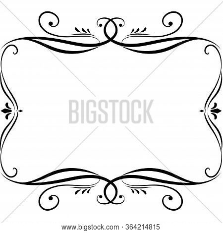 Page Border Pattern Can Use For Greeting Or Some Massages