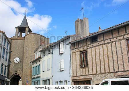 Gateway In A Street In Parthenay, France
