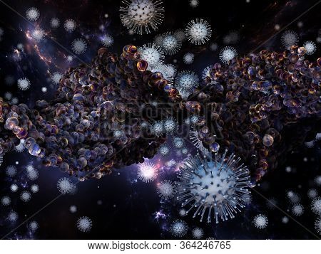 Virtual Life Of Viral World