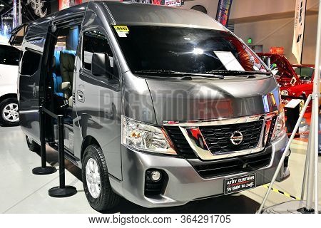 Pasay, Ph - May 19 - Nissan Urvan Van At Trans Sport Show On May 19, 2018 In Pasay, Philippines.