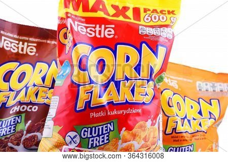 Packages Of Nestle Corn Flakes