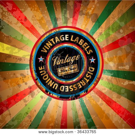 Vintage scrapbog sammensætning med gamle stil nødlidende Porto design elementer og antikke foto fr