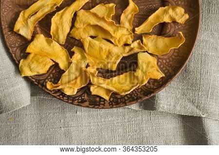 Sweet Pure Fruit Pastille. Natural Sweets From Dried Berries And Fruits. Useful Sweetness Is Pastill