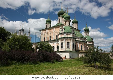 Goritskii monastero Uspenskij cattedrale. Russia, regione di Jaroslavl, Pereslavl '.