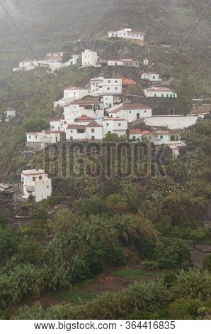Village Of El Carrizal In The Nublo Rural Park.