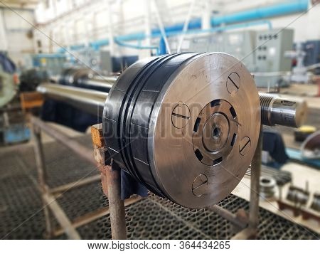 Piston For Gas Compression In The Compresso