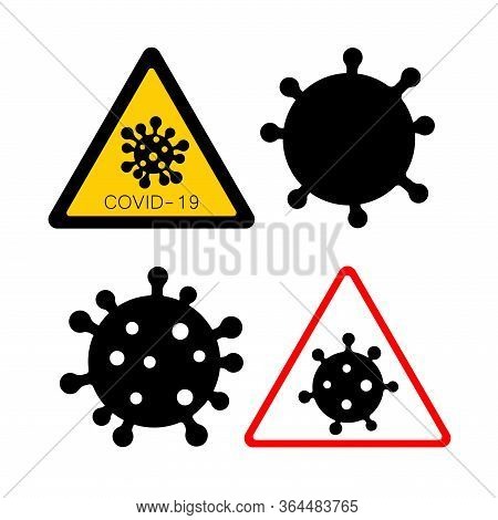 Stop Pathogens Icon Coronavirus 2019-ncov Vector & Photo (Free Trial) | Bigstock