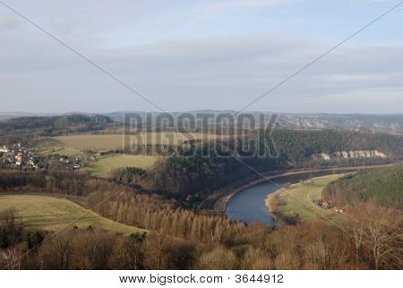 Aerial View Of Saxonia